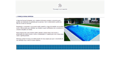 Desktop Screenshot of aguasolpiscinas.com.br