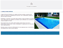 Tablet Screenshot of aguasolpiscinas.com.br